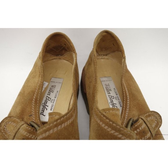 Wilson & Dean Wilkes Bashford Brown Leather Cap Toe Buckle Loafer Shoes Mens 7.5 - Picture 6 of 10